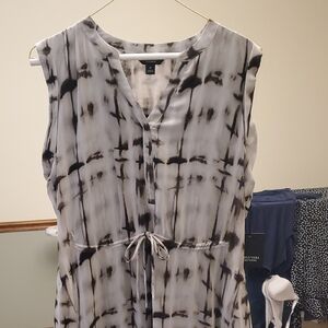 Simply Vera Vera Wang Monochrome Sleeveless Dress